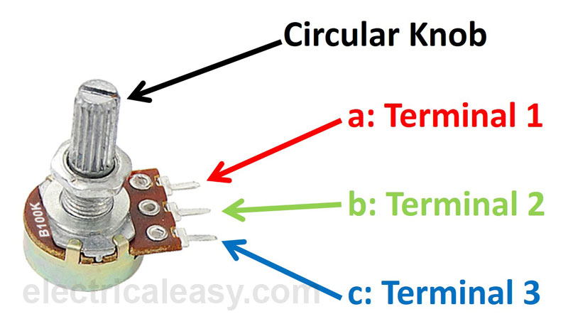 potentiometer wiring